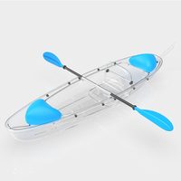 Feuilles de polycarbonate de haute qualité, transparentes, pour kayak, coque monobloc, résistantes aux rayures, fond transparent, bateau pour le tourisme