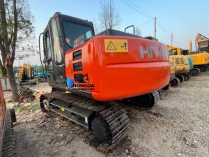 Excavadora Usada Hitachi ZX120 de Segunda Mano, 12 Toneladas, Modelo 2022, Motor de Alta Calidad, Máquina con Accesorios en Venta - Product Image 4