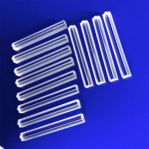 Hochreiner Transparenter/Matter Quarzglas-Pressstab 99% Lichtdurchlässigkeit für Präzisionspressung Halbleiterindustrie Maßanfertigung - Product Image 3