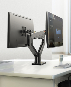 NB G32 Hợp kim nhôm 22 "-32" <span class=keywords><strong>Dual</strong></span> <span class=keywords><strong>LCD</strong></span> <span class=keywords><strong>LED</strong></span> <span class=keywords><strong>Monitor</strong></span> núi gas mùa xuân cánh tay chuyển động đầy đủ Màn hình chủ Hỗ trợ tải 3-15 kg mỗi - Product Image 1