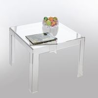 Vente en gros Table moderne en acrylique Design Simple Table de Console de Bar à café en acrylique