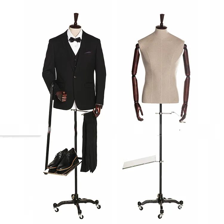 Manera de alta calidad barata de cuerpo Улучшенный maniqui hombres traje masculino maniqui