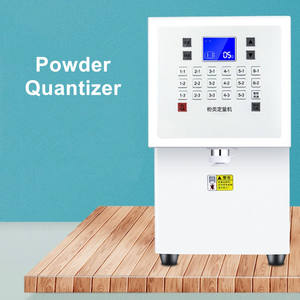 Mezclador eléctrico de bebidas con máquina dosificadora de polvo para cafeterías y restaurantes - Product Image 5