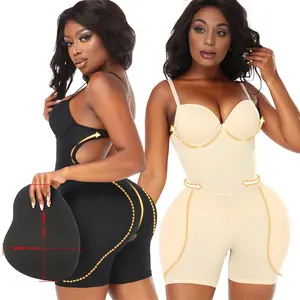 Faja Shapewear Slimming Bodysuit Shapewear Compression Waist Girdle Control Body With Bra Hip Padding Thong Shapewear For Women