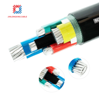 VLV 0,6/1kV Mehradriges Aluminiumkabel PVC-Isolierung PVC-Mantel Niederspannungs-Stromkabel für Untergrundverlegung