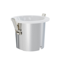 Collection d'éclairage pour hôtels cinq étoiles, downlight LED COB intelligent de 6 pouces à gradation PWM avec boîte de jonction