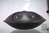 Acier au carbone D Kurd handpan Instrument de musique 10 Notes Handpan Tambours