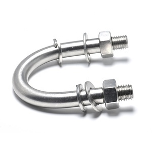 1/2'' Stainless Steel SS304 316 <strong>U</strong> Bolt With Nuts and Washers <strong>U</strong> <strong>Clamp</strong> - Product Image 3