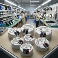 Controlador LED de Corriente Constante Redonda Eaglerise de 5-42W, Fuente de Alimentación Aislada Sin Parpadeo, Alto Factor de Potencia, Certificación CE SAA