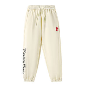 กางเกงกีฬาผ้าแคนวาสแบบตรงเอวยางยืดมีเชือกผูกปิดลำลองหลวมสบายเป็นที่นิยม2025ใหม่ฤดูร้อน - Product Image 1