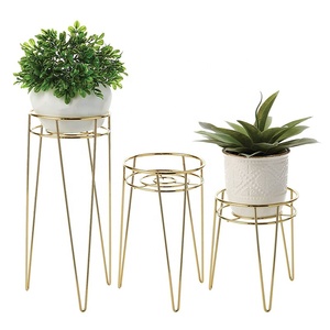 Soporte de <span class=keywords><strong>maceta</strong></span> de metal decorativo para interiores y exteriores - Product Image 1