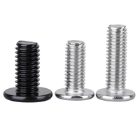 A2-70 304 vis pour ordinateur portable en acier inoxydable rainure croisée tête plate traitement de Surface passivation OEM Nickel Micro vis Miniature