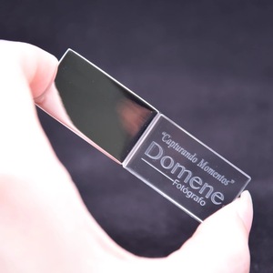Logo 3d personalizzato 8gb 16gb cristallo acrilico Usb 3.0 in legno Usb <span class=keywords><strong>Flash</strong></span> drive 32gb 64gb 2.0 Memory Stick Logo inciso - Product Image 4