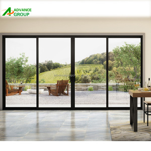 Puertas de patio impermeables NOA, puertas corredizas de aluminio de tamaño personalizado para patio, descuentos a granel para contratistas, puerta corrediza de aluminio <span class=keywords><strong>Miami</strong></span> - Product Image 2
