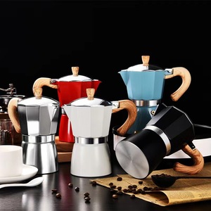 3 cốc 6 cốc Moka nồi Stovetop quán cà phê cổ điển percolator Máy pha cà phê Ý Máy pha cà phê Ý - Product Image 6