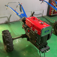 Cultiver Vators Tracteur Petite Mini Ferme Main Tracteur De Marche Mini Power Tiller Remorque Mini Tracteur De Marche