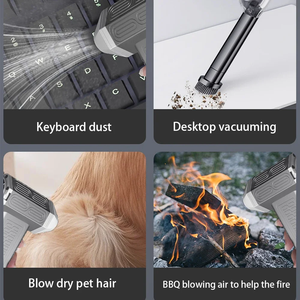 Aspirador de soplado montado en coche eléctrico violento de alta potencia para exteriores para el hogar, ventilador Turbo de chorro eléctrico de 130000 Rpm - Product Image 4