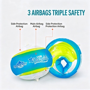 Brassards de sécurité gonflables <span class=keywords><strong>anti</strong></span>-évanouissement en TPU <span class=keywords><strong>à</strong></span> 3 chambres et double couche pour bébés, enfants et adultes, conformes aux normes CPC CE - Product Image 2