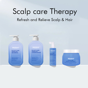 Champú y Acondicionador Sin Sulfatos de Marca Privada Riginas, Previenen la Caída del Cabello, Cuidado del Cuero Cabelludo, Champú y Acondicionador Terapéutico - Product Image 1
