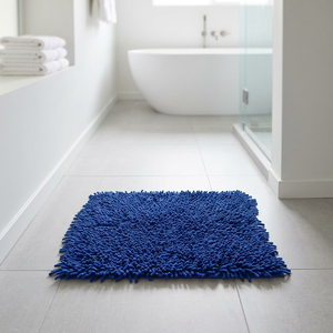 Modern 100% Cotton Handmade Non-Slip Thick Bathroom Rug - Product Image 3