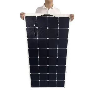 面板solares costos最高效率太阳能电池OEM可接受200瓦单柔性太阳能电池板约旦价格
