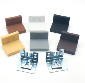 Kast Keuken Wandbeugel Kast Connector Kunststof Plank Ondersteuning Zink Vergulde Hoek Brace Beugel - Product Image 1