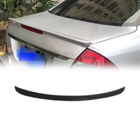 Aileron arrière double pont en ABS noir brillant de haute qualité, neuf d'usine, pour Mercedes-Benz Classe E W211 style AMG