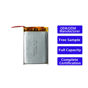 <span class=keywords><strong>3</strong></span>,7 V 553450 1000mAh Lithium-Polymer (Li-Po)-Akku, der allen internat ionalen Sicherheits verkehrs standards entspricht - Product Image 1