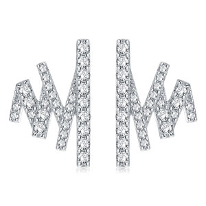 Personalizable 925 joyería de plata collar anillos pendientes pulsera conjunto - Product Image 3