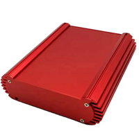 Dongguan Service d'usinage CNC Personnalisation de la coque des circuits imprimés électriques Boîtier en aluminium extrudé anodisé