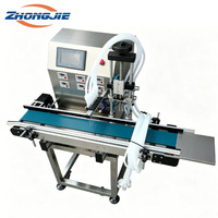 Pompe à engrenages magnétique électrique Zhongjie 316L SS, machine de remplissage de haute précision avec écran tactile PLC, remplisseur de liquides automatique 6000 BPH pour