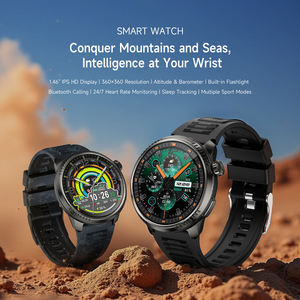 Montre connectée pour femme DS6 2025, écran HD de 1,46 pouce, étanche IP68, appels Bluetooth, suivi de la santé physiologique et du sommeil, bracelet en gel de silice - Product Image 2
