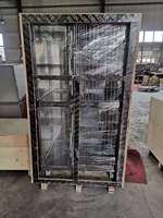 Clinique vétérinaire, traitement vétérinaire avec chambre à oxygène en option, porte en acier inoxydable, cage pour chat, cage pour animaux, cage pour hôpital vétérinaire