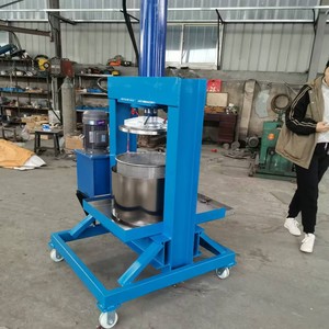 Small Hydraulic <b>Juicer</b> <b>Machine</b> 304 Stainless Steel <b>Fruit</b> <b>Vegetable</b> Press For Processing Plant Easy To Operate - Product Image 1
