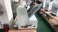 Machine à trancher le pain commerciale, épaisseur réglable de 0,8 à 1,2 cm, design compact, 0,25 KW, pour boulangerie, restaurant, sandwicherie