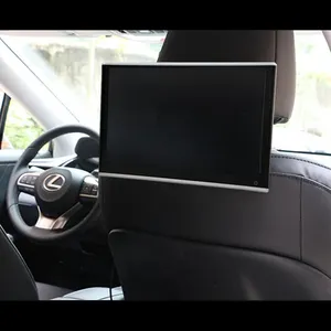 OEM 9 -13 "자동차 TV 광고 플레이어 머리 받침 자동차 모니터 뒷좌석 엔터테인먼트 시스템 IPS 터치 스크린 HDMI 16/32/64G