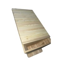 Top Bar Honey Bee Hive 20 Top Bar mit Dach Bar Backyard Imkerei Hive