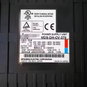 Unidad de Alimentación PLC MDS-DH-CV-370 AC, Controlador de Motor MDS-DH-CV-370 AC, Fuente de Alimentación MDS-DH-CV-370, Unidad de Control PLC Industrial - Product Image 1