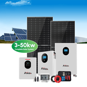 ระบบพลังงานแสงอาทิตย์5KW 8KW 10KW แบบไฮบริด15KW แผงโซล่าแบบกริดพร้อมแบตเตอรี่สำหรับบ้าน - Product Image 1