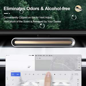 Diffuseur d'air frais pour Tesla Model Y/3, à fixer sur la grille d'aération, avec 5 bâtonnets parfumés longue durée - Product Image 3