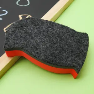 Penguin Shaped Dry White Board Eraser Custom Logo Customized EVA Felt Blackboard Cleaner Eraser For Whiteboard