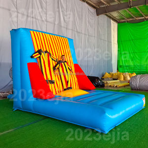 Mur gonflable de Velcro d'escalade de PVC extérieur en gros pour des locations extérieures de partie d'événement d'amusement d'enfants - Product Image 2