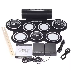 Kit de batterie à main pour percussion Lecteur de musique Instrument à percussion Kit de batterie pour débutants avec trompette - Product Image 3