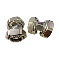 Adaptateur coaxial L29 DIN JJ, connecteur mâle 7/16 vers mâle DIN, adaptateur L29 7/16, directement de l'usine