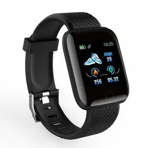 स्मार्ट घड़ियों 116 प्लस दिल दर घड़ी स्मार्ट Wristband खेल घड़ियों स्मार्ट बैंड निविड़ अंधकार Smartwatch एंड्रॉयड