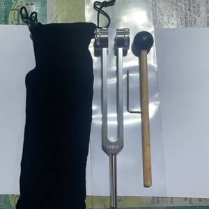 Diapason de cueillette d'oreille 128hz vibrateur outil diapason cloche anneaux bouddha chant diapason avec logo personnalisé - Product Image 2