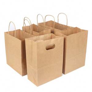 Sacs en papier kraft KM, sacs de shopping, emballage cadeau, sac fourre-tout - Product Image 3