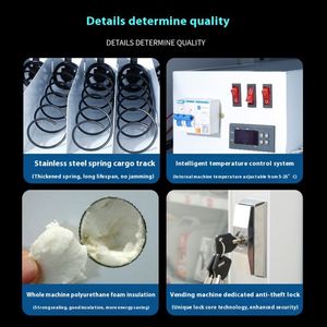 Smart Ai Snack Beverage Combo <b>Cooling</b> <b>System</b> Touch Screen Cashless Payment Outdoor Business Vending Machine - Product Image 3