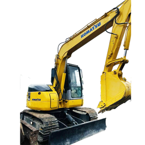 Mini-excavatrice hydraulique Komatsu PC78/Crawler d'occasion, conception sans queue, moteur diesel d'origine japonaise, engrenage excellent, équipement agricole - Product Image 1
