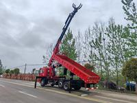 Grue de préhension hydraulique robuste pour camion, idéale pour la construction et la foresterie (vente en gros)